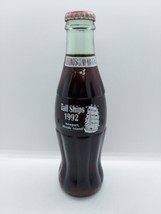 Coca-Cola 8 oz Commemorative Bottle Tall Ships 1992 Newport Rhode Island - £7.88 GBP