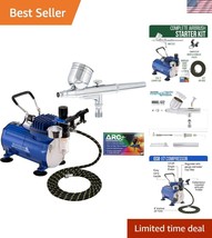 Professional Multi-Purpose Airbrushing System - Gravity Feed Kit with Co... - $149.99