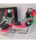 Nike Air Jordan 1 Skinny High 602656-633 Kids Running Shoes Volt Red - 5... - $857.89 MXN