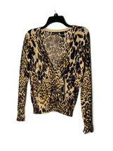 Moda International Size Small Animal Print Lightweight Cardigan - $13.98