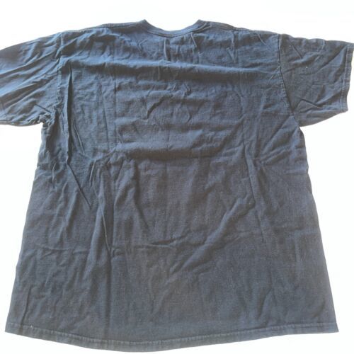 Freelance Wrestling Shirt  Men Sz XL Graphic T Shirt Black Skull Outlaw Item image 10