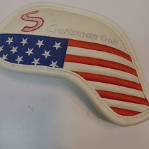 Craftsman Golf Sand Pitching Wedge Head Cover American USA Flag - £6.65 GBP
