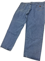 Vintage Carhartt Men Jeans 48X32 B17 STW Relaxed Fit Medium Wash Blue De... - £19.88 GBP