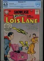 Showcase 10 Superman’s Girl Friend Lois Lane 6.5 CBCS DC 1957 Silver Age not cgc - £737.06 GBP