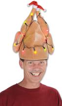 Plush Light Up Turkey Hat Christmas Thanksgiving Decorative Costume Acce... - $14.95