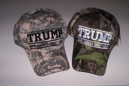 &quot;Make America Great Again&quot; Embroidered Trump MAGA Hat Camo  or Digital Camo New! - £9.45 GBP