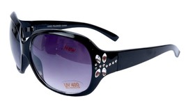 Firefly Women Sunglasses Black Wrap Around Frame Oversize UV 400 Black L... - $20.47 CAD