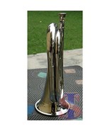 Souvenir India Royal Brass Bugle With Nickel Plating Vintage Signal Trumpet - €59,92 EUR