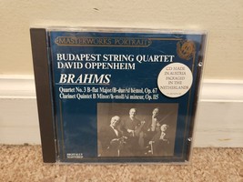 Quatuor à cordes n°3 par Budapest String Quartet / Brahms / Schneider (CD,... - £7.91 GBP