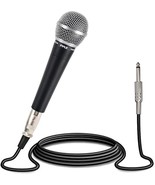 Pyle Handheld Microphone Dynamic Moving Coil Cardioid Unidirectional, Pd... - £30.48 GBP