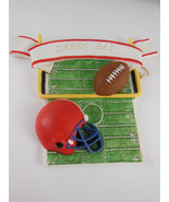 Vintage Green Bay Packers Football Christmas Ornaments with tag resin 4&quot; - $8.11 CAD