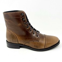 Thursday Boot Co Natural Brown Captain Womens Leather Combat Boots - £88.43 GBP