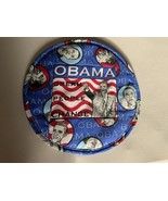 BARACK OBAMA rare FABRIC Pot holder handmade new - $432.40 MXN
