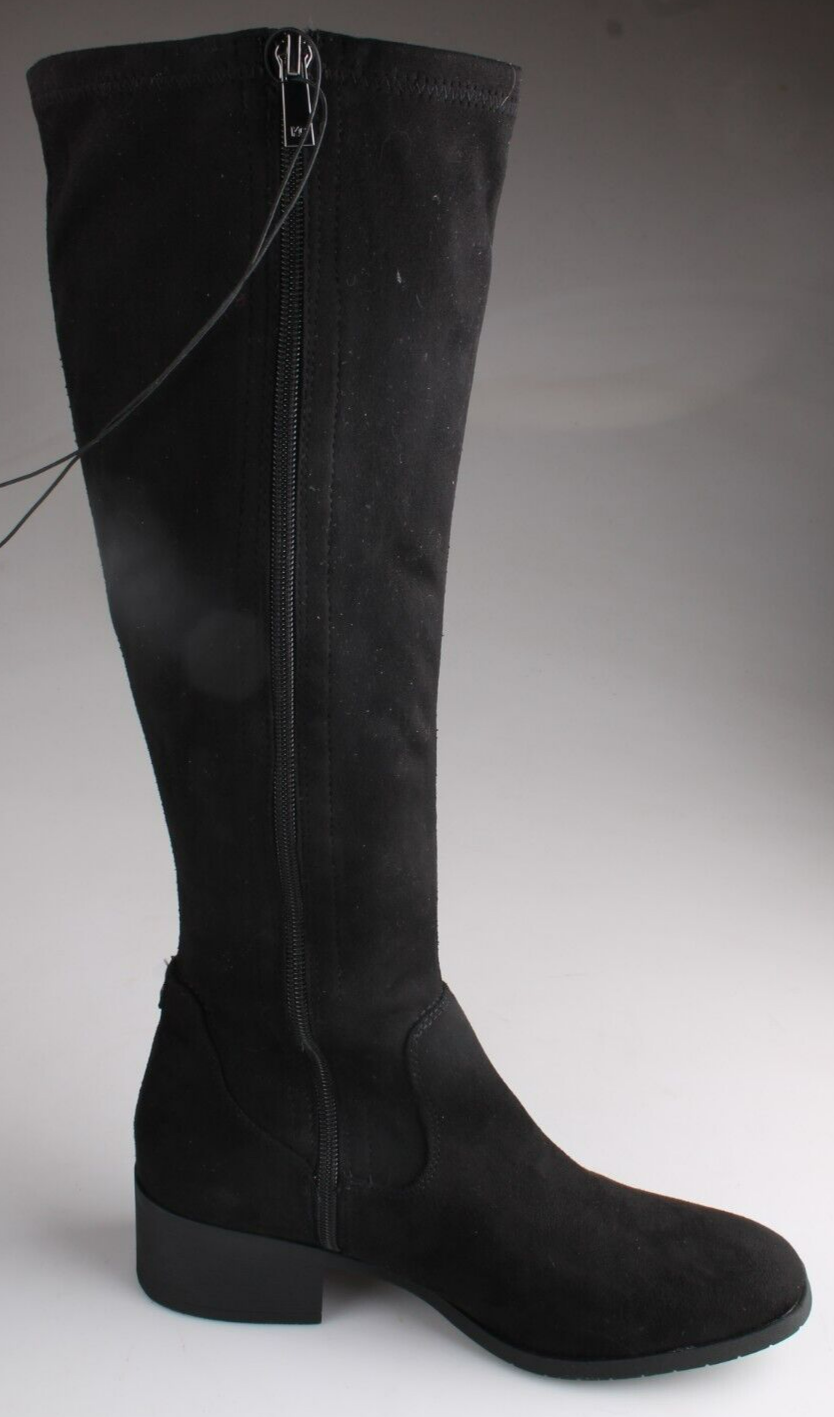 Kenneth Cole “Stanford” Damen Weich & Edel Absatz Kniehoch Stiefel Schwarz Neu Item image 3