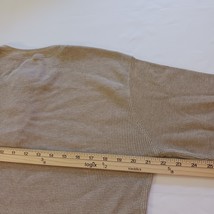 Faded Glory 3- Button Men's Tan Sweatshirt Medium 38-40 Long Sleeve Thermal image 9