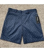 Walter Hagen Men&#39;s Performance 11 Printed Golf Shorts Blue Chino Size 36... - $34.28 CAD