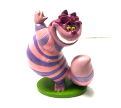 Alice In Wonderland Disney CHESHIRE CAT 2 1/4&quot; PVC Cake Topper Figure - £5.45 GBP