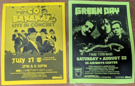 Jonas Brothers 2009 World Tour The Wiggles Go Bananas Green Day Concert Flyers - £7.89 GBP