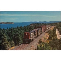 Vintage Postcard TRAIN; Terra Transport (Newfoundland) mixed train #212 - £7.91 GBP