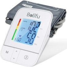 Blood Pressure Monitor Upper Arm, Digital Automatic Bp Machine &amp; Pulse Rate Moni - £23.73 GBP