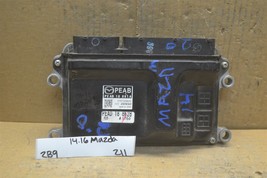 2014 Mazda 3 Engine Control Unit ECU PEAB18881A Module 211-2B9 - $12.99