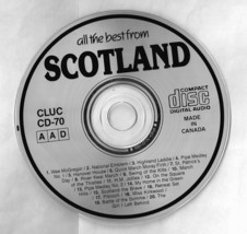 Best of Scotland [Madacy] by Various Artists (CD, Oct-1991, Madacy) Disc ONLY - £27.29 GBP