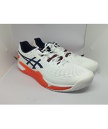ASICS Gel Resolution 9 White Blue Expanse Koi 1041A330-102 Sz 15 NIB - $168.30