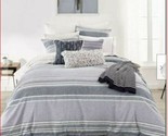 Spendid Tuscan Stripe 3P Full queen Comforter Shams set New - $134.35
