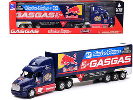 Peterbilt 387 Truck Dark Blue Red Bull - Troy Lee Designs - GASGAS 1/32 Diecast - £58.48 GBP