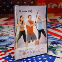 Bodyblade 48&quot; Body Blade Fitness Resistance Burn &amp; Sculpt DVD New Sealed - $17.44