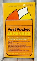 VTG Vest Pocket Japanese 1st Edition 1968 Barnes &amp; Noble PB Language Study DIY - £4.49 GBP