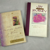 Joy for the Journey and Prayer of Jabez for Women Hardcover Books Faith Life Pla - £8.28 GBP