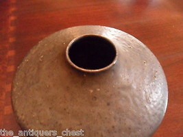 Canadian Pottery Black Vase/pot signed Annette *[68] - $54.45