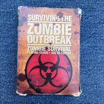 Surviving the Zombie Outbreak Playing Cards with Survival Tips Complete - £5.42 GBP