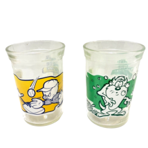 Vintage 1994 Welchs Collectible Jelly Jar Glasses Looney Tunes No 4 and 5  Lot 2 - £12.44 GBP