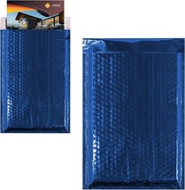 Blue METALLIC Poly Bubble Mailers 5x9 / 250 Mailing Padded Envelopes - £63.64 GBP