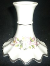 Charming Vintage Lefton Porcelain Flowers Candleholder XA7788 Japan - £3.19 GBP