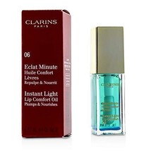 Clarins Instant Light Lip Comfort Oil - Shade 06 Mint - £14.78 GBP