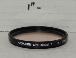 Promaster Spectrum 7 1A 52mm CAMERA Lens FILTER DIGITAL OR FILM - $8.88