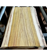 NATURAL EDGE KILN DRIED EXOTIC S2S CANARYWOOD SLAB LUMBER ~24&quot; X 15&quot; X 1... - €60,50 EUR