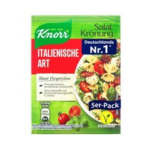 Knorr Salat Kroenung Italian SALAD Dressing-5 x 8g sachets FREE SHIP - £5.54 GBP