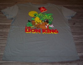 Women&#39;s Teen Juniors Walt Disney The Lion King Timon Pumbaa T-shirt Small New - £15.64 GBP