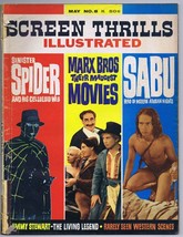 ORIGINAL Vintage May 1963 Screen Thrills Illustrated #8 Marx Bros Spider Sabu - £11.86 GBP