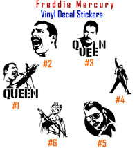 Freddie Mercury Vinyl Decal Sticker Car Window Wall Laptop Queen American Singer - £3.72 GBP+