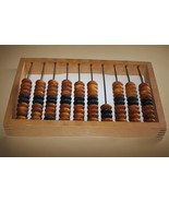Vintage Large Soviet Wooden Abacus USSR Calculator Retro Counting Wood A... - $63.22 CAD
