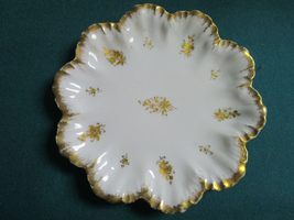 Compatible with Antique Alfred LANTERNIER France Limoges Curio Dish Plate Gold P - £95.35 GBP