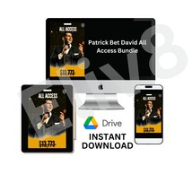 Patrick Bet David All Access Bundle | Unlock Business Mastery, Leadershi... - £25.26 GBP