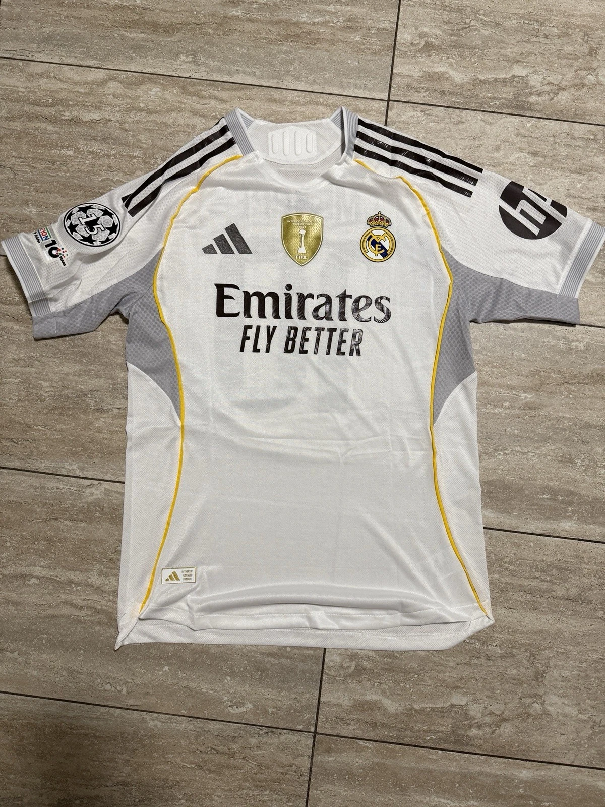 Real Madrid 2025 - 2026 Soccer Jersey MBAPPE RODRYGO VINI JR. ASENCIO UCL Jersey - $1,288.52 MXN