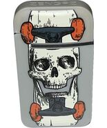 Zengaz Torch Lighter, Refillable, Wind Proof, Skate Board W/ Skull Theme - $19.50 CAD