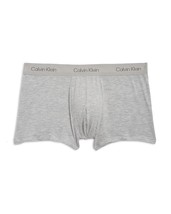 Calvin Klein Mens Ultra Soft Modal Cashmere Low Rise Trunks Grey Heather-XL - $24.99